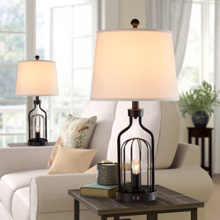 Wayfair | Black Country / Farmhouse Table Lamps You'll Love in 2024